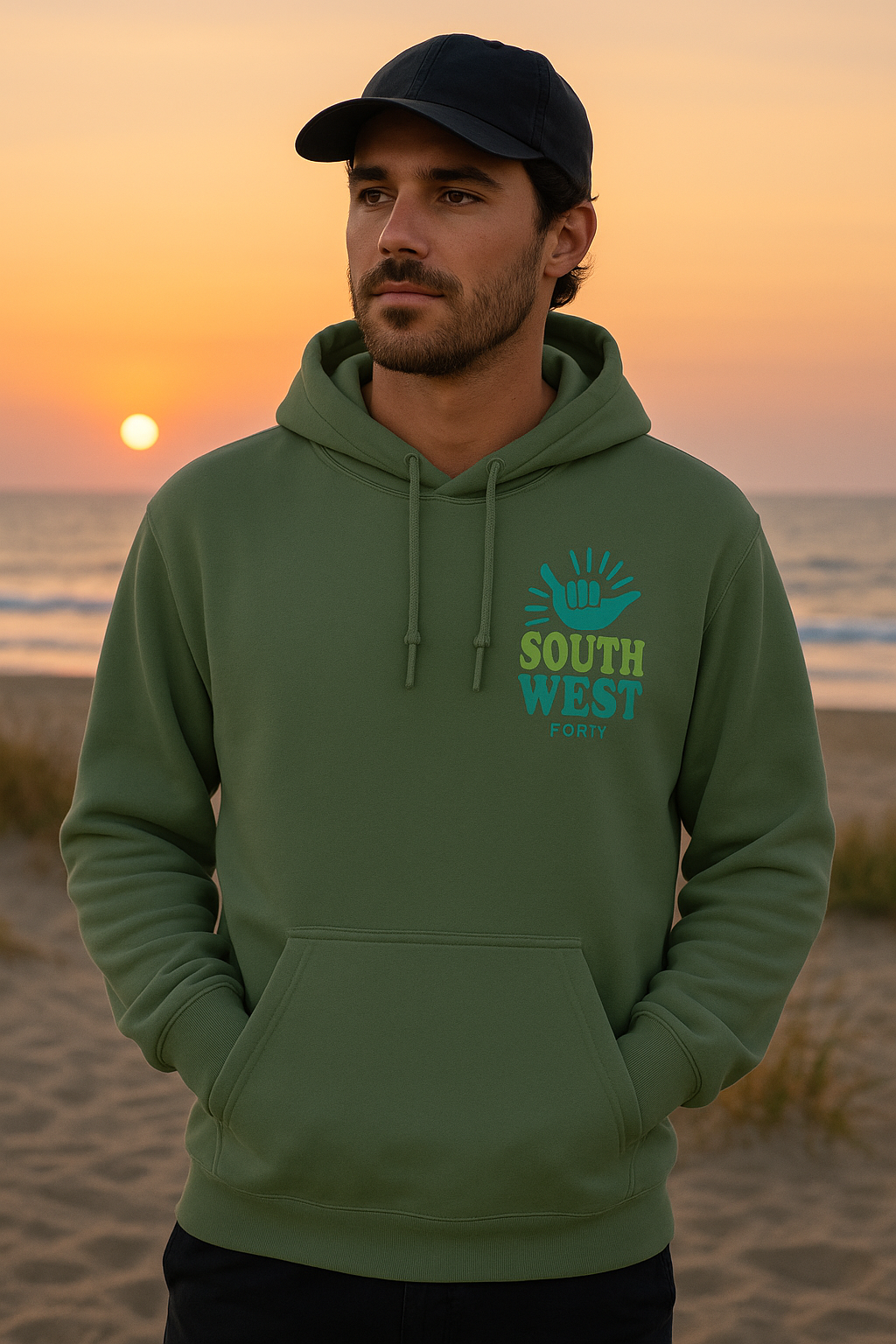 Sweat à capuche SOUTH WEST – FORTY