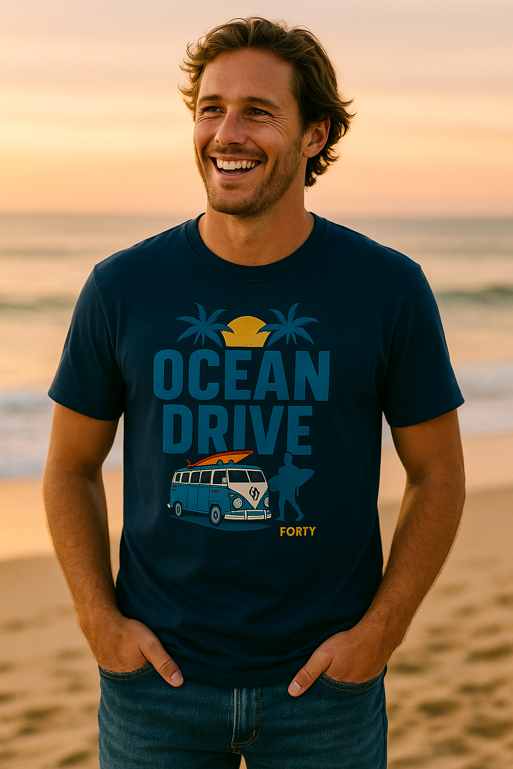 Premium unisex t-shirt – Ocean Drive