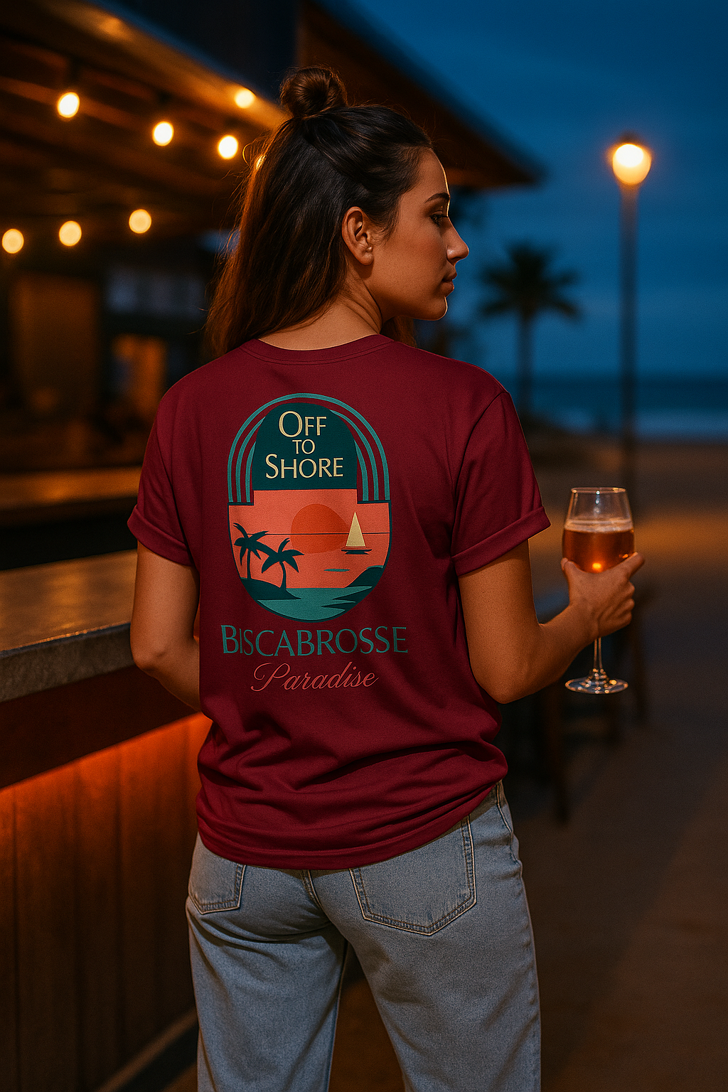 Premium Unisex T-shirt - Biscarrosse Paradise