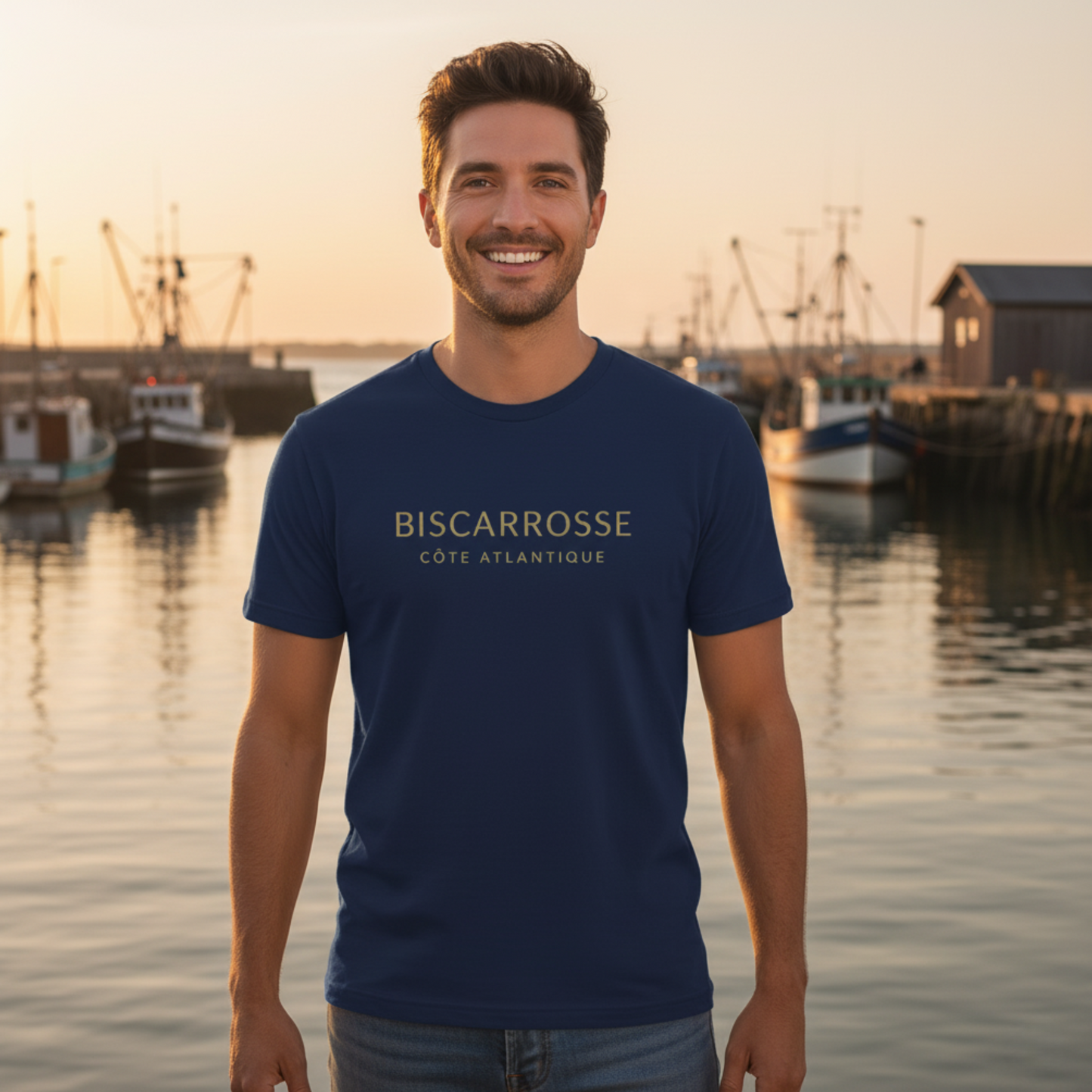 T-shirt unisexe premium – Biscarrosse