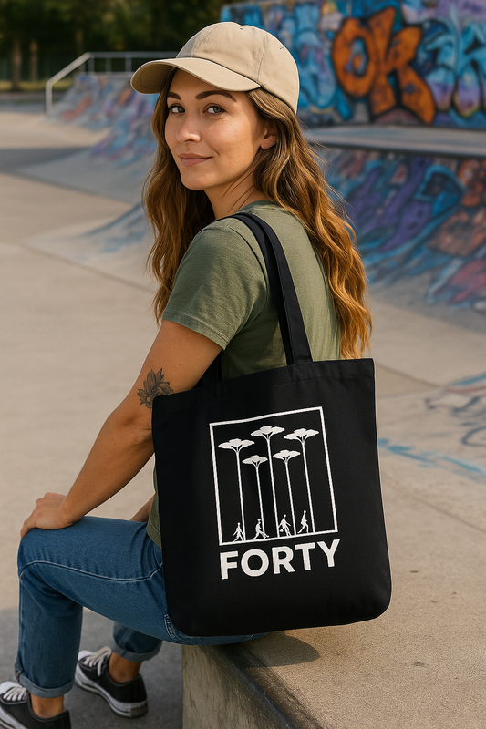 Organic tote bag – FORTY Surf &amp; Street