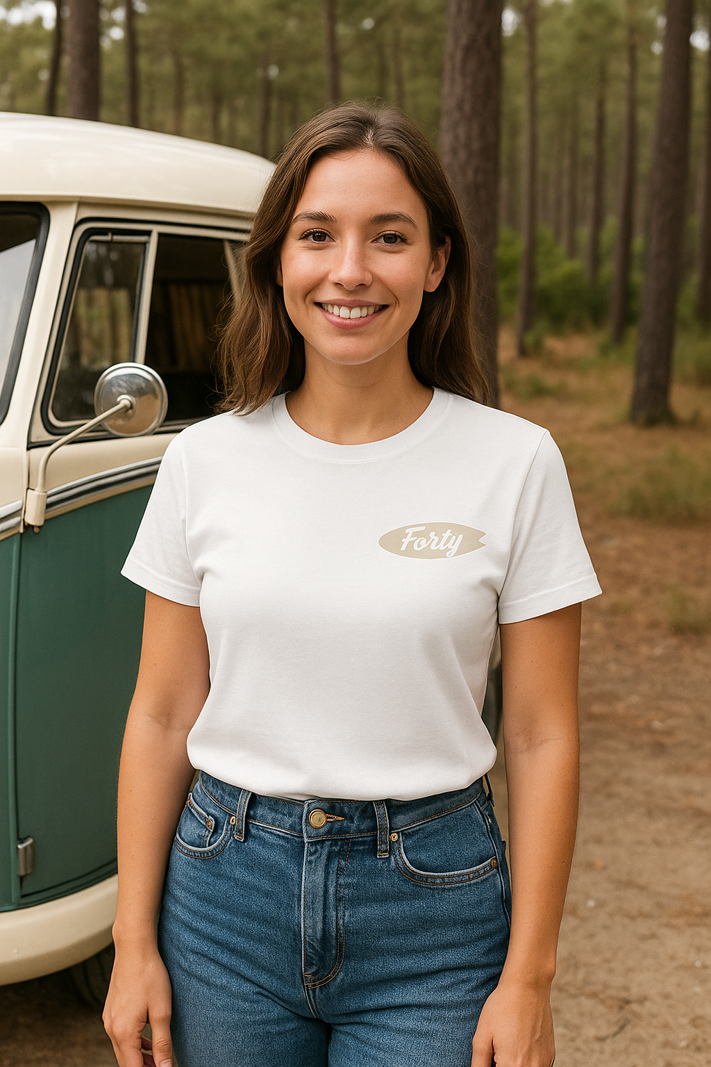 T-shirt unisexe premium – FORTY SurfBike