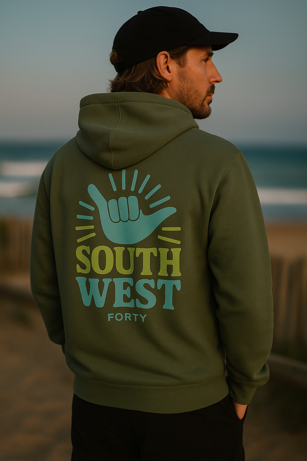 Sweat à capuche SOUTH WEST – FORTY