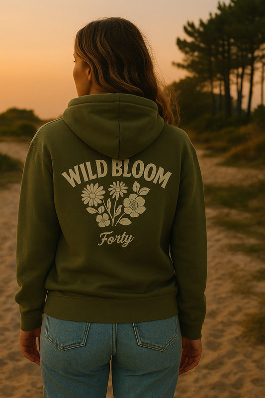 Sweat à Capuche Wild Bloom –  FORTY