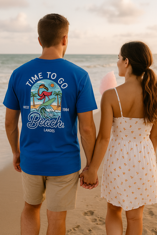 Premium unisex t-shirt – Time to Go to the Beach