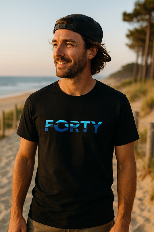 T-shirt unisexe premium – FORTY Océan
