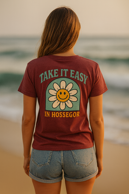 Premium unisex t-shirt – TAKE IT EASY in Hossegor