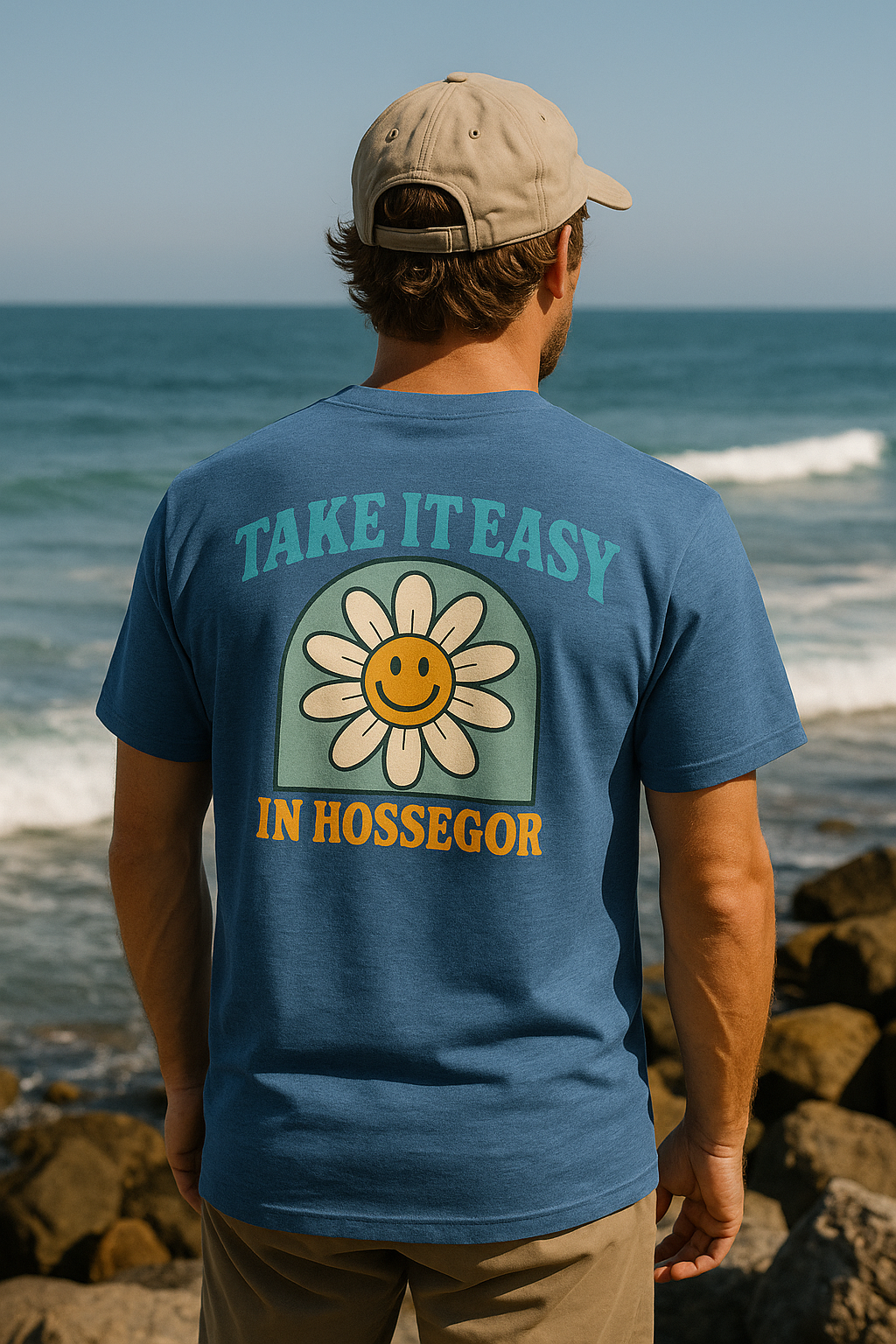 Premium unisex t-shirt – TAKE IT EASY in Hossegor