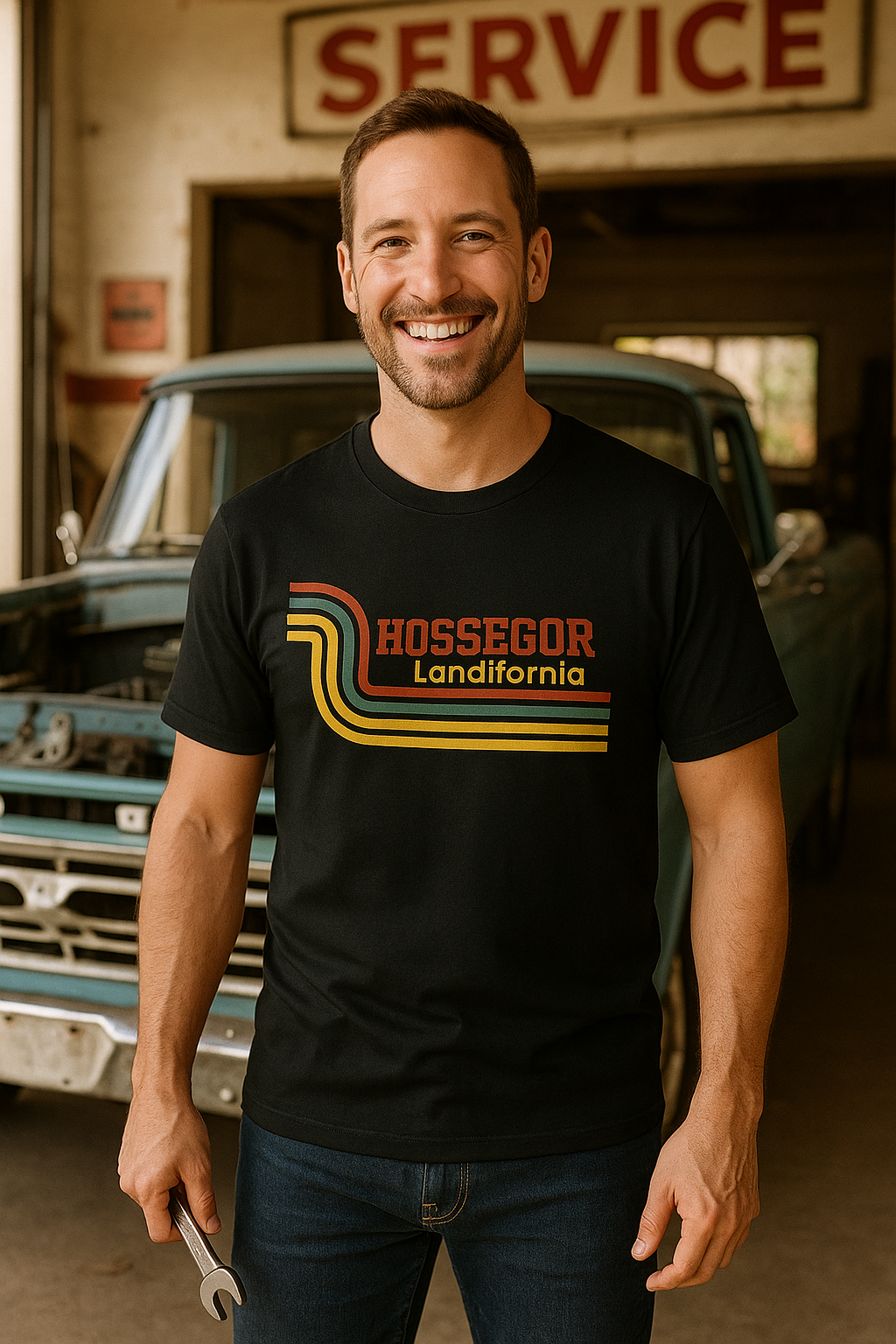T-shirt Hossegor – Esprit vintage surf rétro | Forty