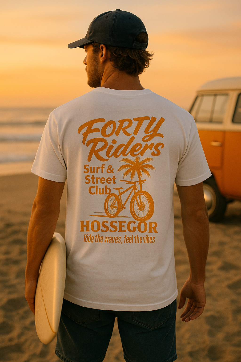 T-shirt unisexe premium – FORTY Riders Hossegor